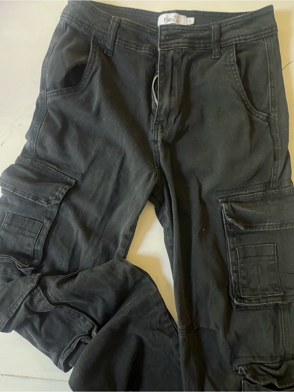 Rue21 Black Cargo Pants